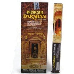 Bharat Darshan Incense Sticks Handmade in India. Six Pack of 120 Sticks.