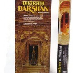 Bharat Darshan Incense Sticks Handmade in India. Six Pack of 120 Sticks.