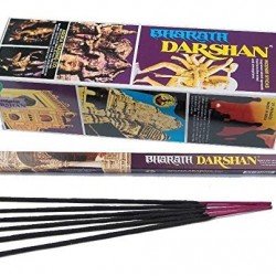 Bharat Darshan Sticks Box Agarbatti Stick/Incense Packet 25 Packs x 6 Sticks Total 150 Sticks