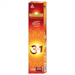 Mangaldeep 3in1 Agarbatti - Premium, Charcoal Free Incense Sticks (114 gm)