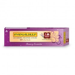 Mangaldeep Lo Smoke Incense Sticks - Breezy Lavender 50 sticks