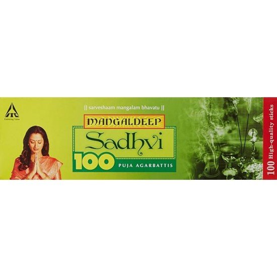 Mangaldeep Sadhvi Agarbatti - 100 Sticks