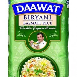 Daawat Biryani, World's Longest Grain, Aged Basmati Rice, 1 Kg