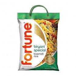 Fortune Biryani Special Basmati Rice, Extra long grain basmati rice, 5 KG