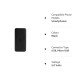 Redmi Lithiumpolymer 10000 Mah Fast Charging Slim Power Bank (Black, 10W Fast Charging, Dual Ports)