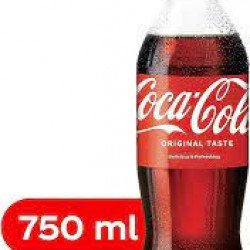 Coca-Cola Original Taste Soft Drink PET Bottle, (750ml)