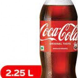 Coca-Cola Original Taste Soft Drink PET Bottle, (2.25L)