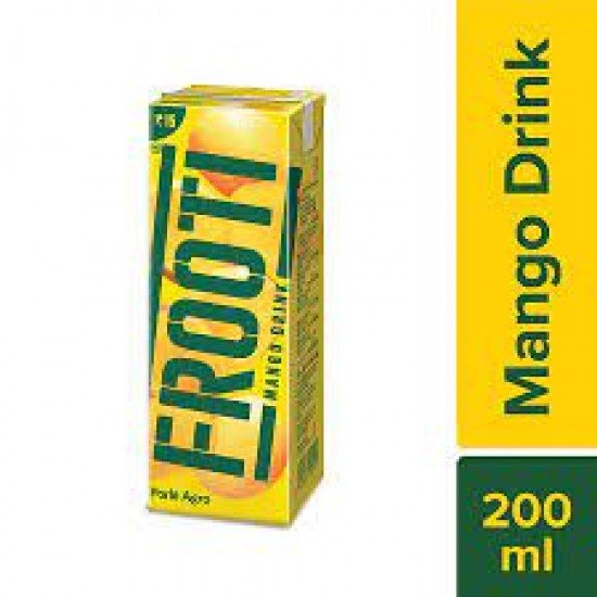 Frooti Drink - Fresh `N` Juicy Mango, (200ml)