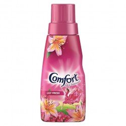 Comfort After Wash Lily Fresh Fabric Conditioner (Fabric Softener) - For Softness, Shine And Long Lasting Freshness, (220 Ml), Liquid