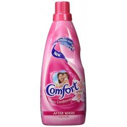 Comfort After Wash Lily Fresh Fabric Conditioner (Fabric Softener) - For Softness, Shine And Long Lasting Freshness, (860 ml)