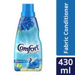 Comfort After Wash Morning Fresh Fabric Conditioner (Fabric Softener) - For Softness, Shine And Long Lasting Freshness, (430 ml)