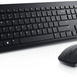 Dell USB Wireless Keyboard and Mouse Set- KM3322W, Anti-Fade & Spill-Resistant Keys, up to 36 Month Battery Life, 3Y Advance Exchange Warranty, Black