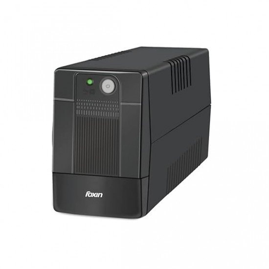 Foxin FPS-755 Uninterrupted Power Supply (UPS), with LED Indicator & Audible Alarm, Battery Overload Protection, UPS for PC