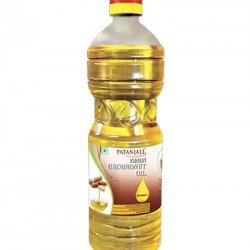 Patanjali Groundnut Oil 1L Pet Bottlle