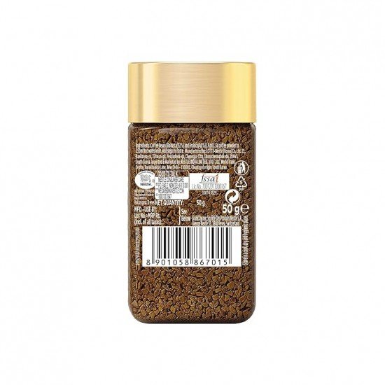 Nescafe Gold Rich and Smooth Instant Coffee Powder, 50g Jar