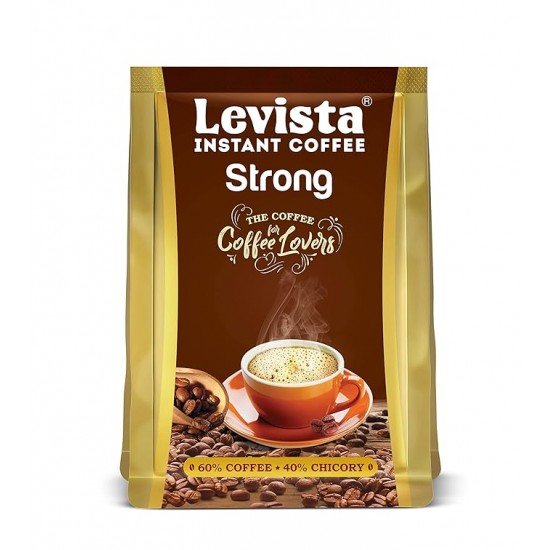 Levista Strong Instant Coffee (100 Gram Pouch)