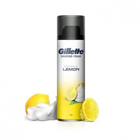 Gillette Classic Lemon Lime Pre Shave Foam - 196 g