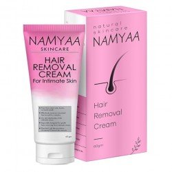 Namyaa Hair Removal Cream for Intimate Skin women 60gm with After Wax Soothing Serum with Vitamin C 30gm