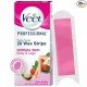 Veet Professional Waxing Strips Kit for Normal Skin, 20 Strips | Gel Wax Hair Removal for Women | Up to 28 Days of Smoothness | No Wax Heater or Wax Beans Required