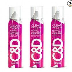 Clean and Dry Daily Intimate Foam Wash (Pack Of 3) 85g