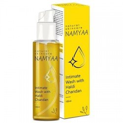 Namyaa Haldi Chandan Intimate Hygiene Wash | With Germ and Odour Protection | pH Balanced 100g