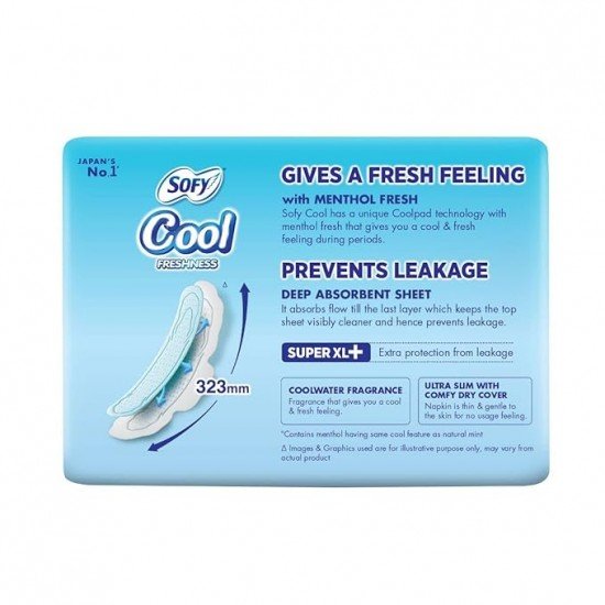 Sofy Cool freshness Extra Long Sanitary Pads, Pack of 30