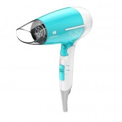 Havells HD3151 1200 Watts Foldable Hair Dryer; 3 Heat (Hot/Cool/Warm) Settings including Cool Shot button; Heat Balance Technology (Turquoise)