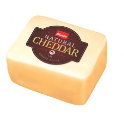 D'lecta Natural Cheddar Cheese Block (1 Kg)