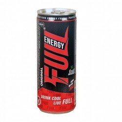 Full Energy - The Ultimate Energy Drink for a Quick Boost, Pre-Workout Fuel, and Revitalizing Your Body and Mind (PACK OF 4)