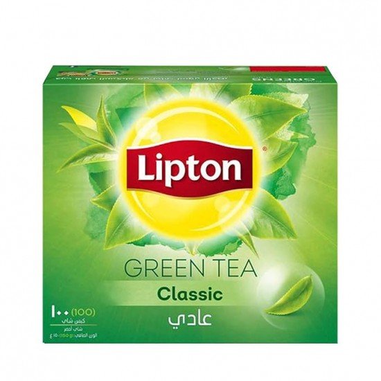 Lipton Classic Green Tea 100 Tea Bags