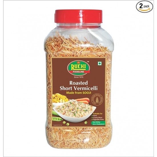 RUCHI Roasted Short Vermicelli 400gm Pack of 2