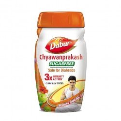 Dabur Chyawanprakash Sugarfree - 900g | Clinically Tested Safe for Diabetics | With 40+ Ayurvedic Herbs | Boosts Immunity | Helps Build Strength & Stamina | Builds Overall Health