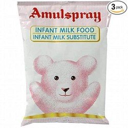 AMUL SPRAY 500 GM POUCH pack of 3