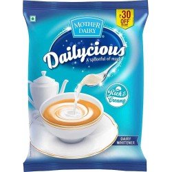 Mother Dairy Dailycious Rich & Creamy Dairy Whitener Pouch, 1Kg, Powder