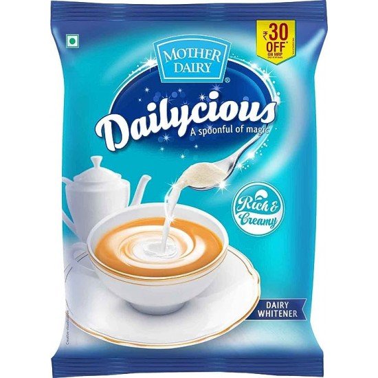 Mother Dairy Dailycious Rich & Creamy Dairy Whitener Pouch, 1Kg, Powder