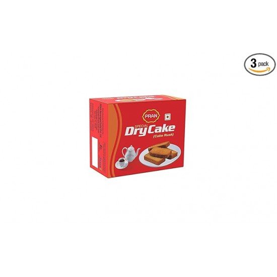 Pran Special Dry Cake | Pack of 3 By Camcall | Cake Rusk