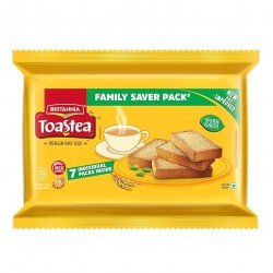 Britannia Rusk Toastea Premium Bake , 700gm, Brown