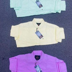 Men's Shirt Solid Plain Collection