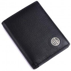 HAMMONDS FLYCATCHER Genuine Leather Card Holder for Men/Card Holder for Women, Black | Slim Bi-Fold Design RFID Protected Credit Card Holder Wallet for Men with 6 Cards Slots, 1 Currency Slot