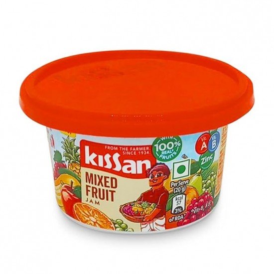 Kissan Mixed Fruit Jam, 100g Tub