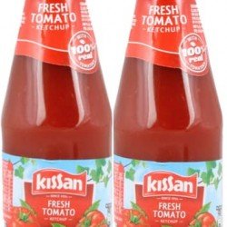 UNIQUE KISSAN FRESH TOMATO KETCHUP 200G (PACK OF 2)