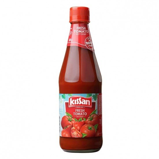 Kissan Fresh Tomato Ketchup Bottle, 500g