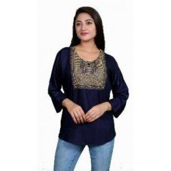 Women Anchal Fashion Neck Design Tops