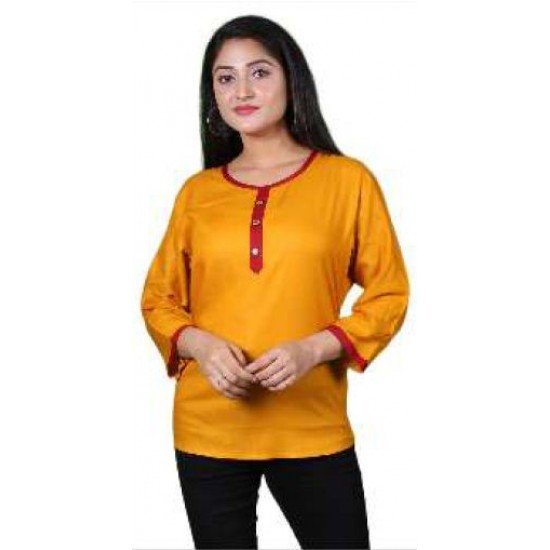 Women Regular Sleeves Oh Hasina Fashion Tops