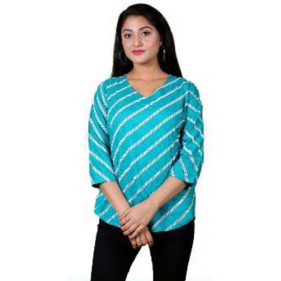 Women Tiny Tot Striped Tops