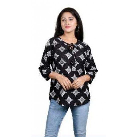 Women Caravan Fashion Printed Tops