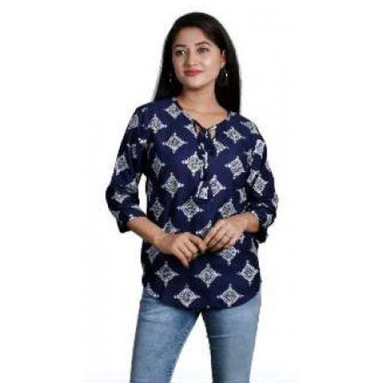 Women Caravan Fashion Printed Tops