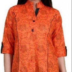 Women Chunri Fashion Floral Print Tops