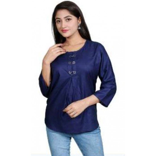 Women Challenger Fashion plain Tops