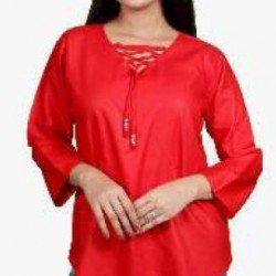 Women Kitkat Fashion Plain Tops